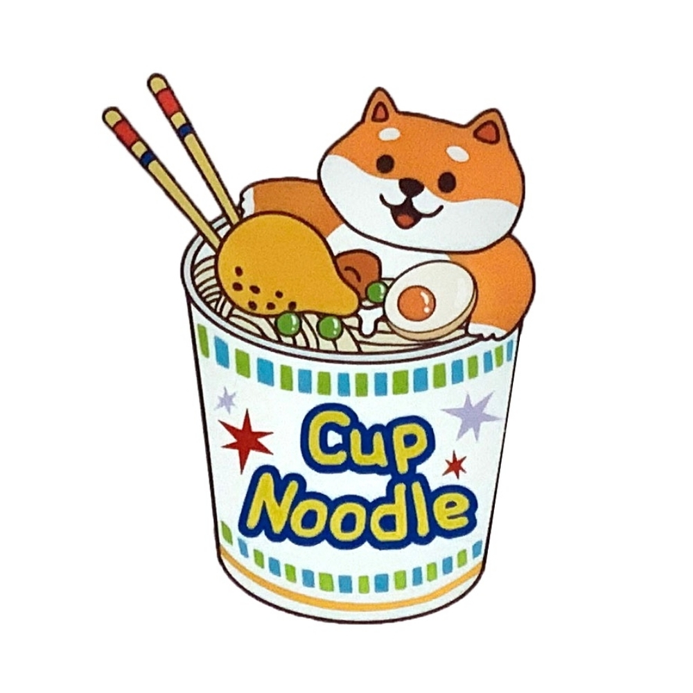 Waterproof Shiba Inu Sticker Decal Die Cut